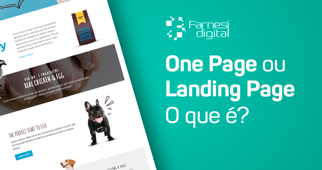 One Page ou Landing Page. O que é?