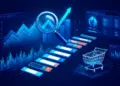 agência SEO para e-commerce analisando crescimento de tráfego orgânico em dashboard de loja virtual